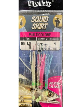 RAGOT SQUID SKIRT MULTICOLORE N.4