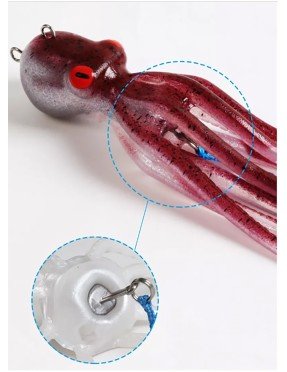 VERTICAL TROLLING POLPOCTUS 190GR WHITE UV