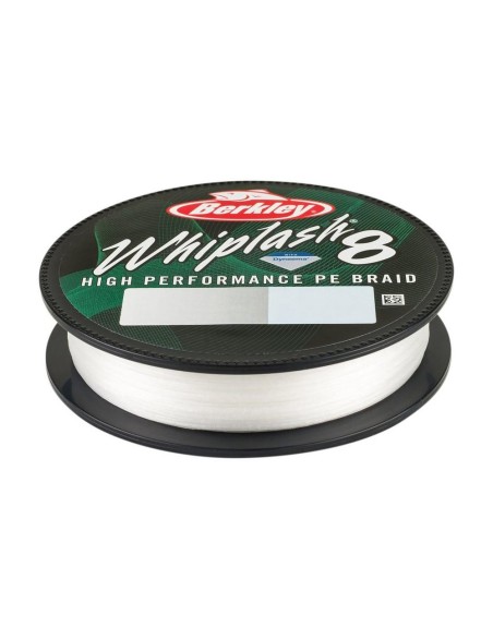BERKLEY WHIPLASH 8 CRYSTAL 300MT 0,12MM