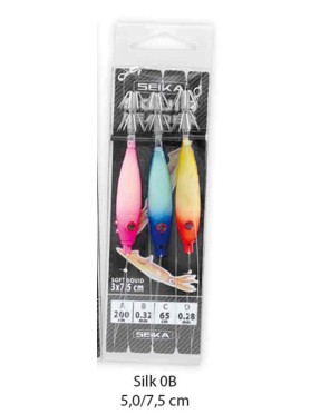 SEIKA SOFT LEADER TRASP. 75MM 42-48-54