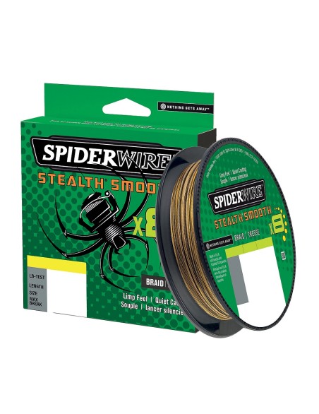 SPIDERWIRE STEALTH SMOOTH X8 CAMO 2000MT 0,11MM