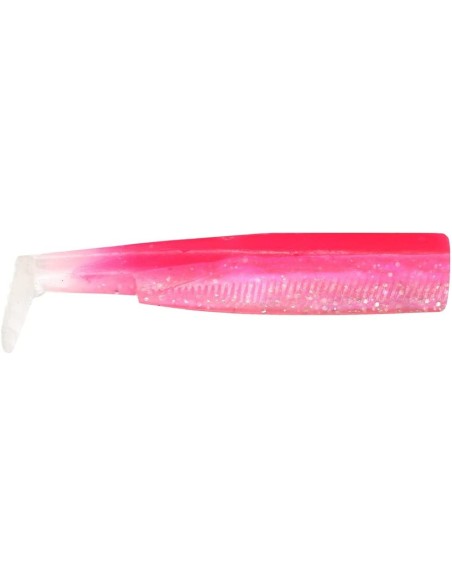 BLACK MINNOW 140MM ROSE FLUO (CODA) 3PZ