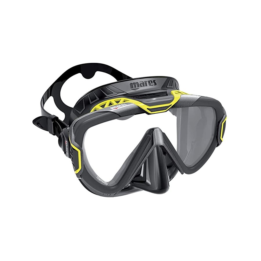 MASKE MARES PURE WIRE EB GRAU BK