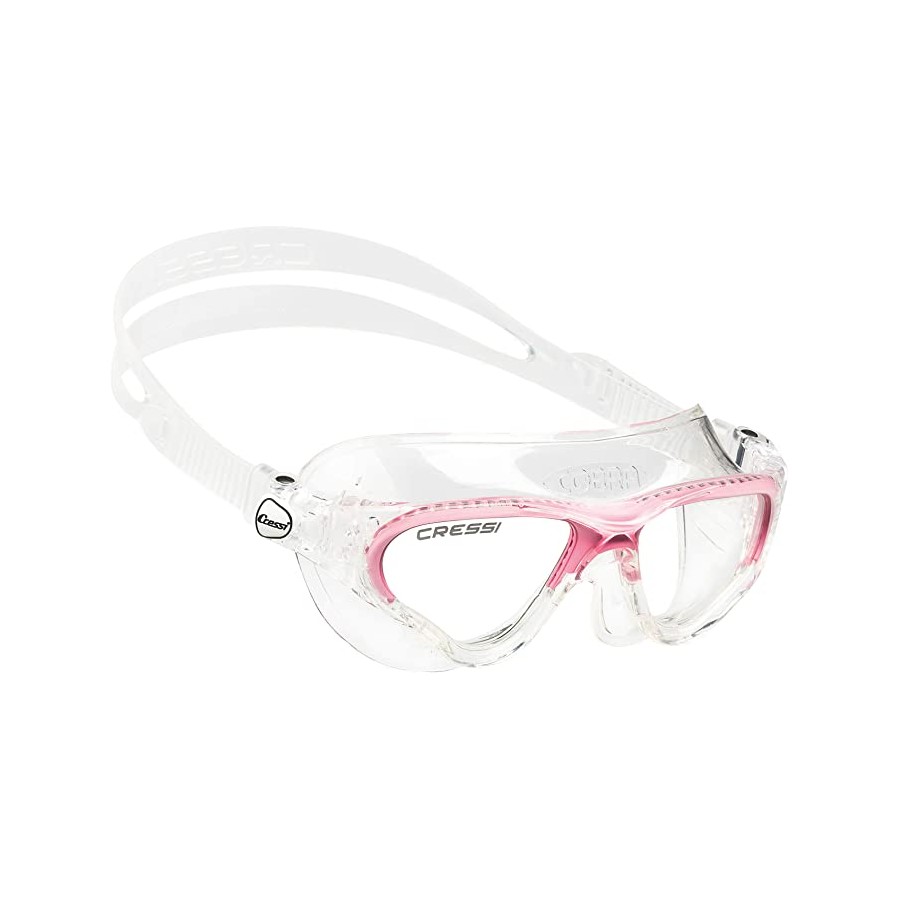 OCCHIALINI COBRA CLEAR/FRAME CLEAR ROSA