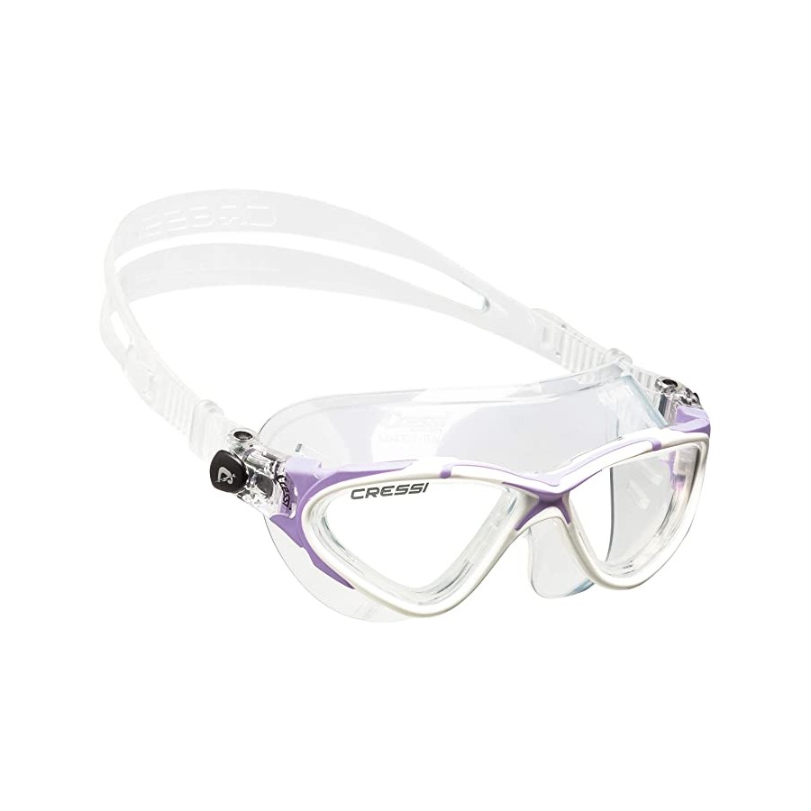 TAUCHERBRILLE PLANET SIL TRASP/FRAME WEISS LILLA