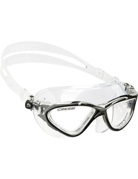 OCCHIALINI PLANET SIL TRASP/FRAME NERO ARGENTO