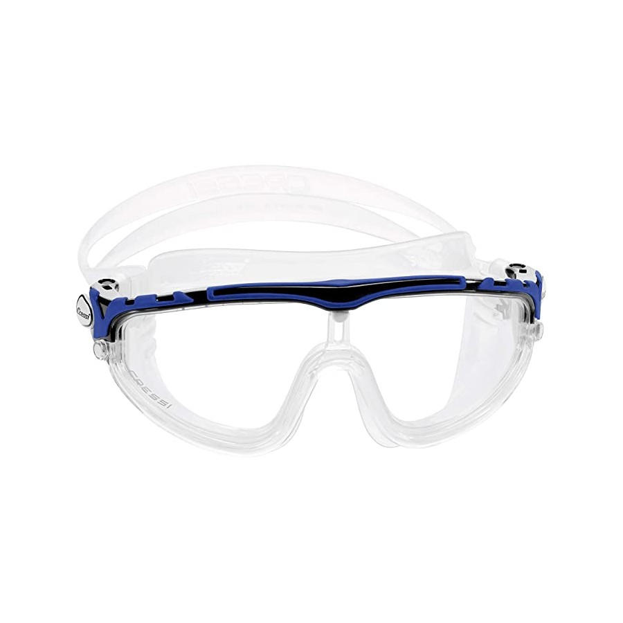 TAUCHERBRILLE  SKYLIGHT SIL TRASP/FRAME SCHWARZ BLU