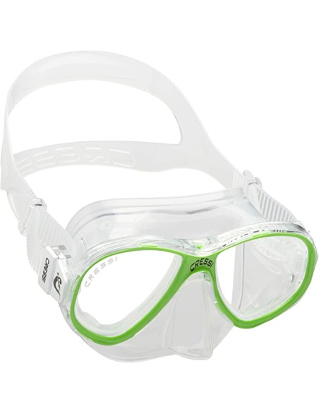 PERLA JR MASK CLEAR/LIME
