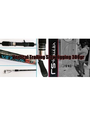 VERTICAL TROLLING CANNA SJ 190CM 300GR