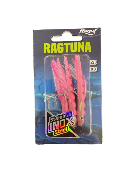 RAGOT RAGTUNA 2/0 BLACK PINK SILVER