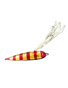 VERTICAL TROLLING INCHIKUS 250GR GOLD STRIPED RED