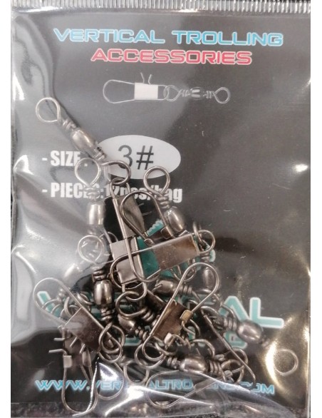 VERTICAL TROLLING INTERLOCK SWIVEL N.3