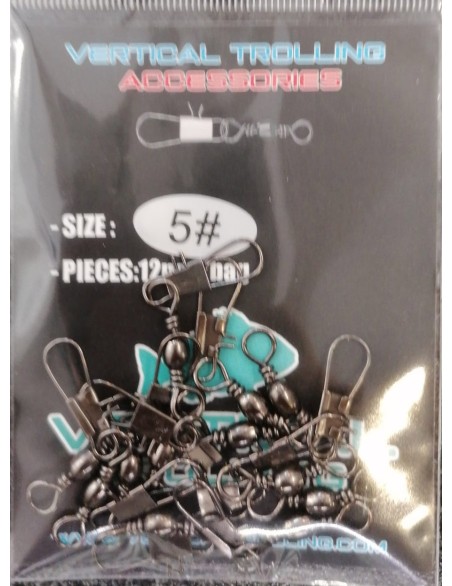 VERTICAL TROLLING INTERLOCK SWIVEL N.5