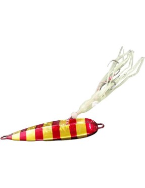 VERTICAL TROLLING INCHIKUS 200GR GOLD STRIPED RED