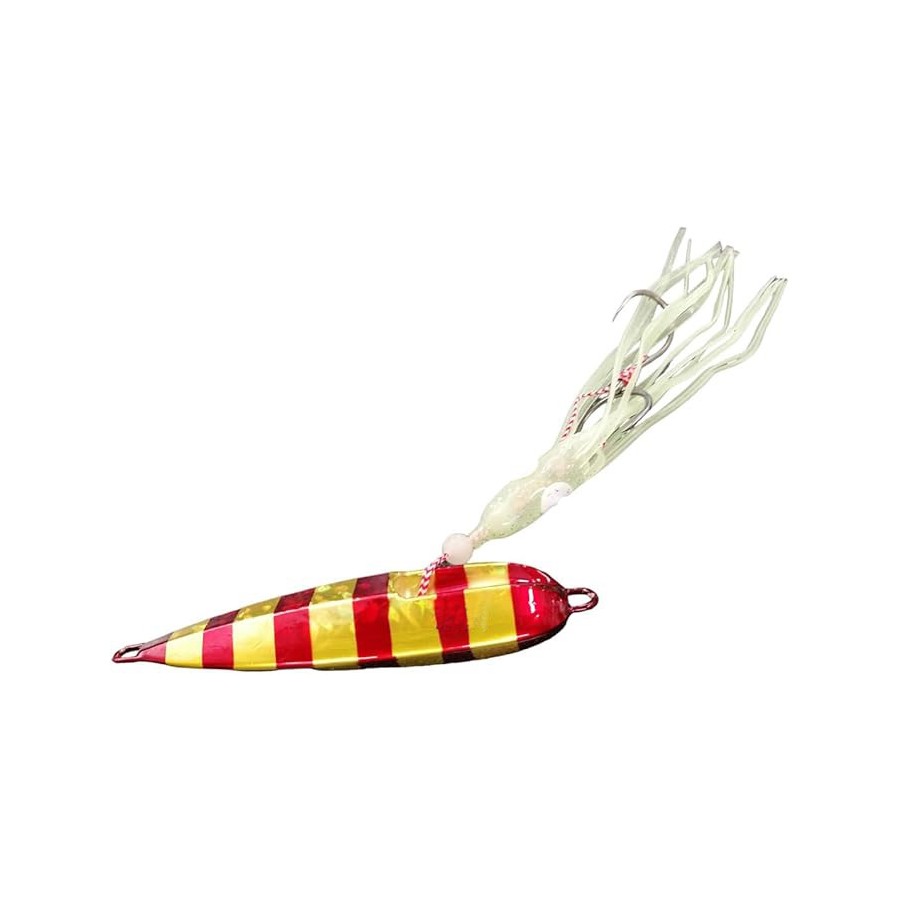 VERTICAL TROLLING INCHIKUS 200GR GOLD STRIPED ROT