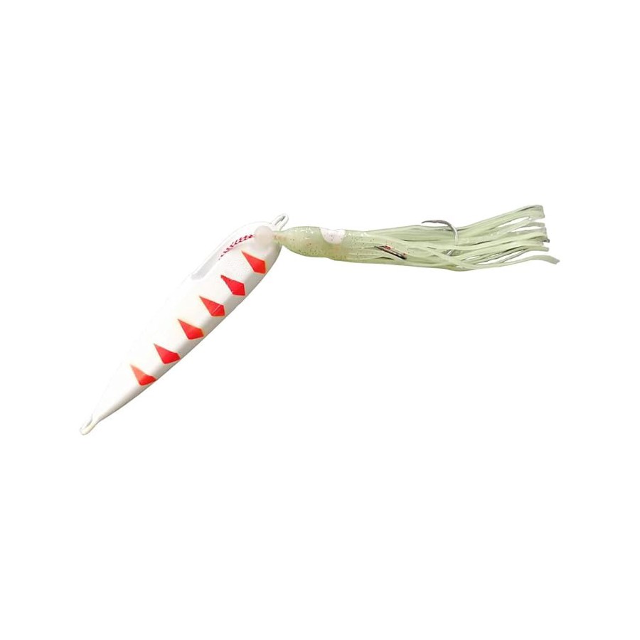 VERTICAL TROLLING INCHIKUS 200GR ORANGE STRIPED WHITE