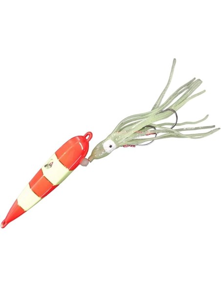 VERTICAL TROLLING INCHIKUS 200GR C8 ORANGE YELLOW