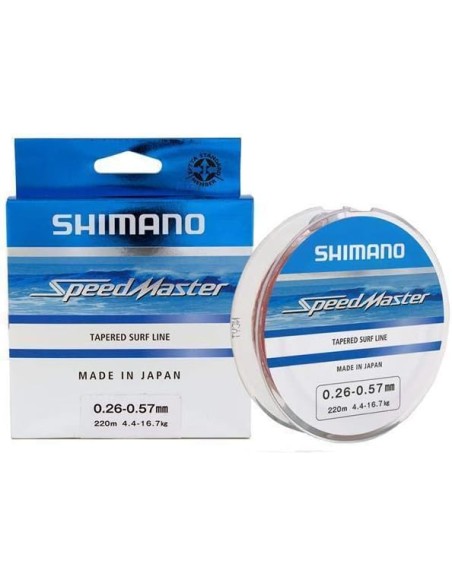 SHIMANO SPEEDMASTER SURF TAPERED 220MT 0,26-0,57