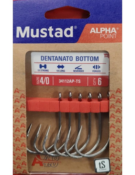 MUSTAD DENTANATO BOTTOM N.4/0