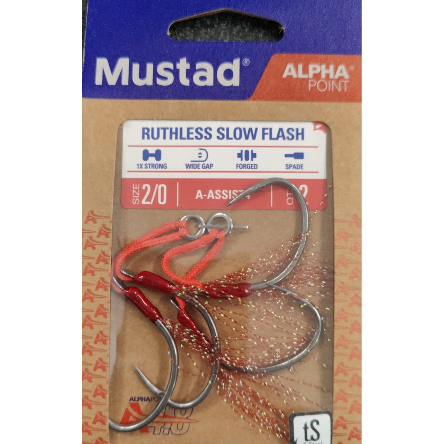 MUSTAD RUTHLESS SLOW FLASH 2/0