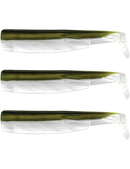 BLACK MINNOW N.2,5 105MM  KHAKI BODY 3PZ