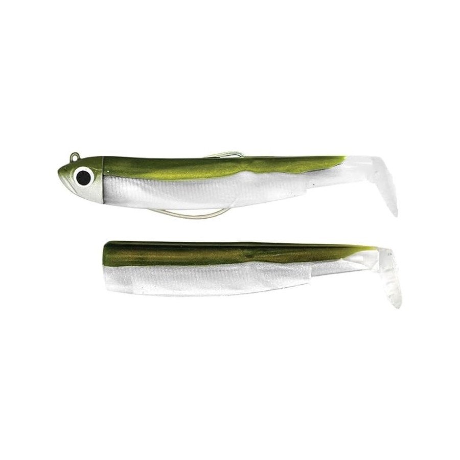 BLACK MINNOW COMBO SEARCH 90MM N.2,0 8GR KHAKI