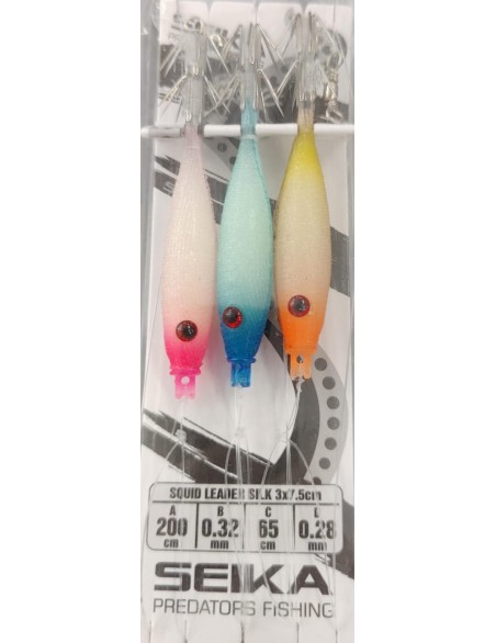 SEIKA SOFT LEADER SILK 75MM 42-48-54
