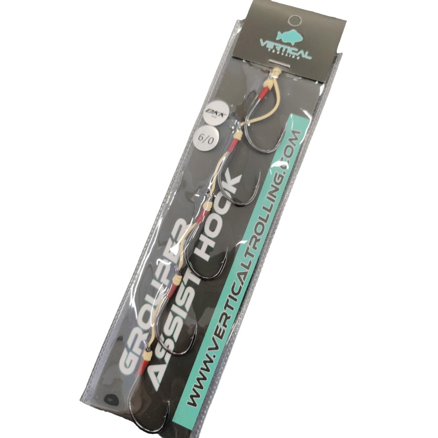 VERTICAL TROLLING GROUPER ASSIST HOOK 6/0