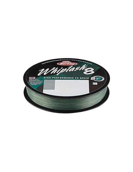 BERKLEY WHIPLASH 8 GREEN 300MT 0,20MM