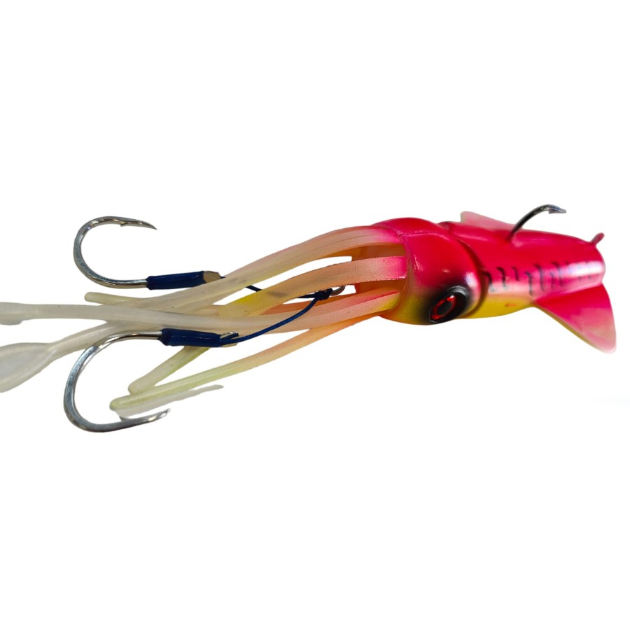 VERTICAL TROLLING VETROS 150GR COL.1 (PINK YELLOW BLACK)