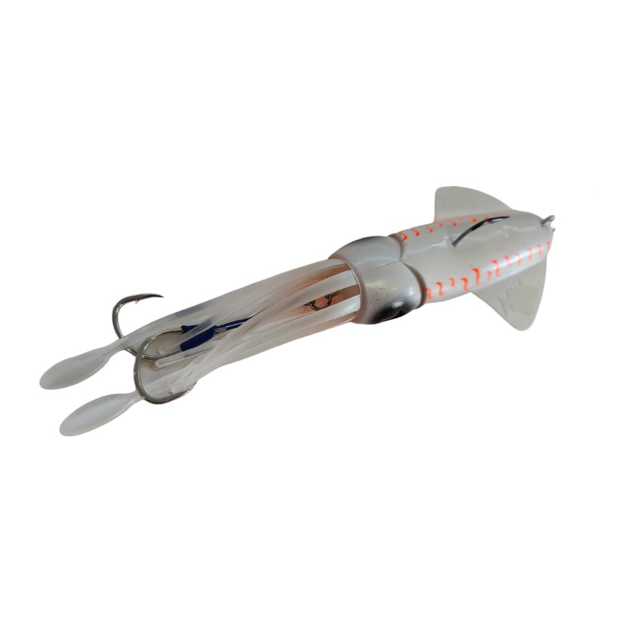 VERTICAL TROLLING VETROS 150GR COL.4 (WHITE ORANGE)