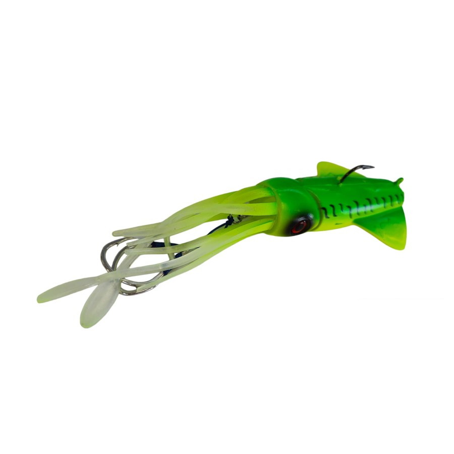 VERTICAL TROLLING VETROS 170GR COL.6 (GREEN YELLOW BLACK)