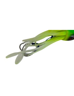 VERTICAL TROLLING VETROS 170GR COL.6 (GREEN YELLOW BLACK)