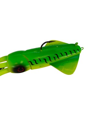 VERTICAL TROLLING VETROS 170GR COL.6 (GREEN YELLOW BLACK)