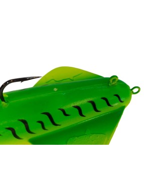 VERTICAL TROLLING VETROS 170GR COL.6 (GREEN YELLOW BLACK)