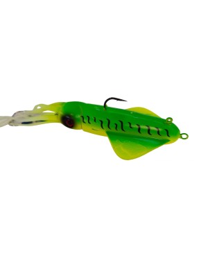 VERTICAL TROLLING VETROS 170GR COL.6 (GREEN YELLOW BLACK)