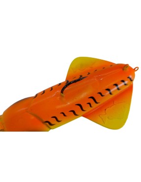 VERTICAL TROLLING VETROS 200GR COL.5 (ORANGE YELLOW BLACK)