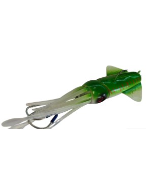 VERTICAL TROLLING VETROS 200GR COL.2 (GREEN PEARL ORANGE)