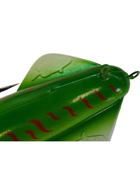 VERTICAL TROLLING VETROS 200GR COL.2 (GREEN PEARL ORANGE)