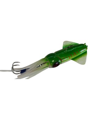 VERTICAL TROLLING VETROS 170GR COL.2 (GREEN PEARL ORANGE)