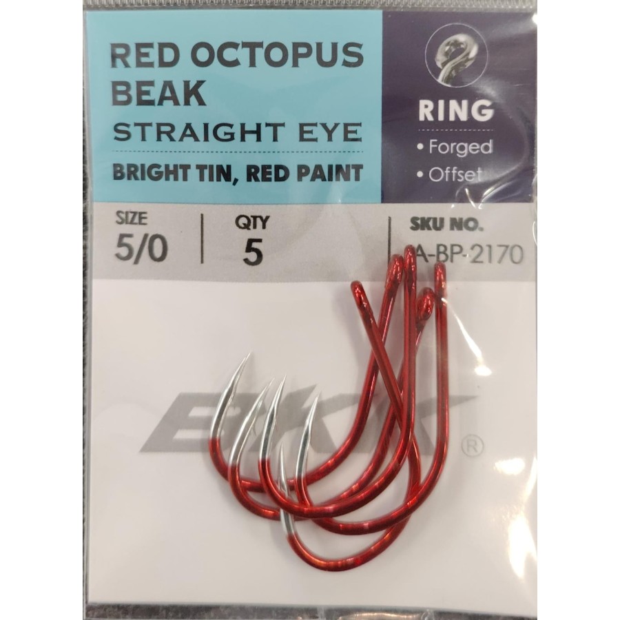 BKK OCTOPUS RED 2170 5/0 (5PZ)