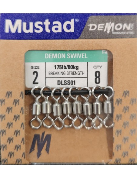 MUSTAD DEMON SWIVEL N.2 (8PZ)