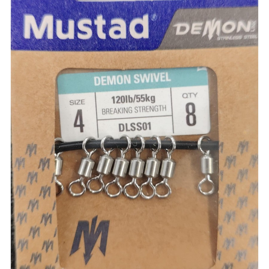 MUSTAD DEMON SWIVEL N.4 (8PZ)
