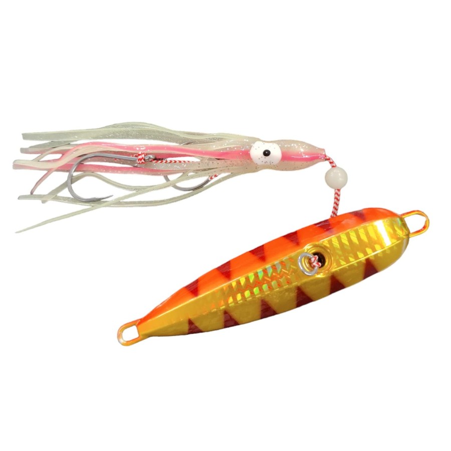 VERTICAL TROLLING INCHIKUS 200GR ORANGE RED