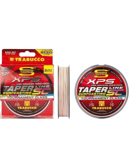 TRABUCCO XPS TAPERLINE 250MT 0,23-0,57