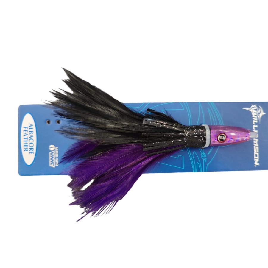 WILLIAMSON ALBACORE FEATHER BLKPRPL