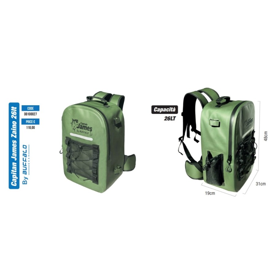 BORSA TERMICA CPT JAMES MODELLO ZAINO 26LT