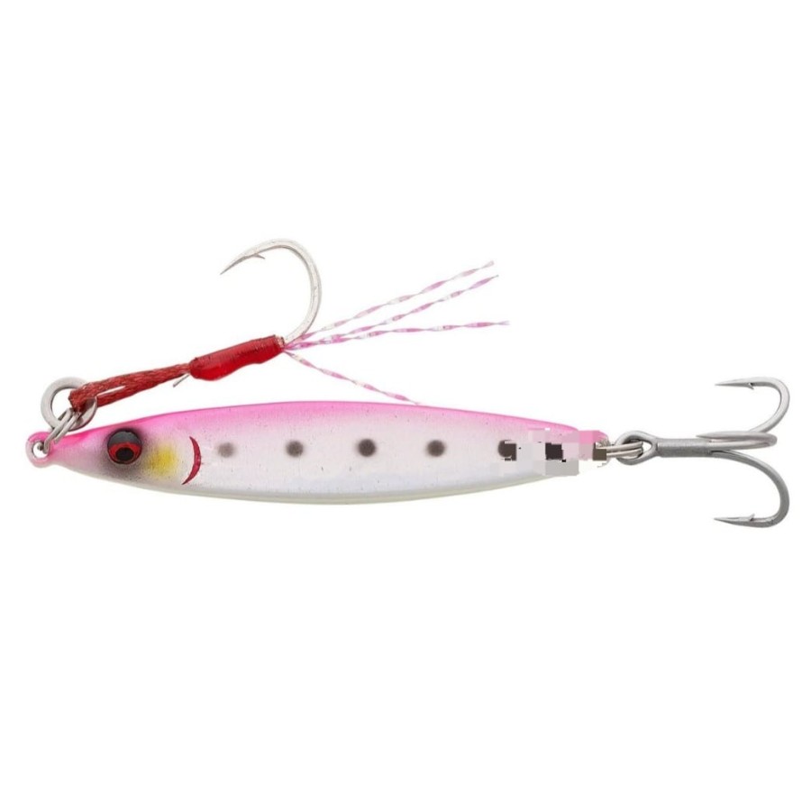 SAVAGE GEAR FLATLINE TG 45MM 15GR FS UV PINK GLOW