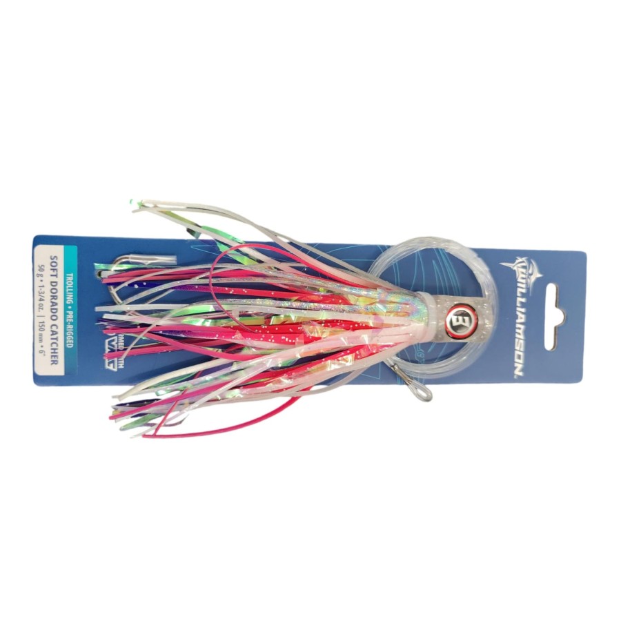 WILLIAMSON SOFT DORADO CATCHER 150MM 50GR CANDY FLOSS