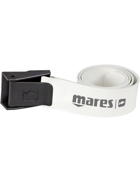 CINTURA IN GOMMA FIBBIA PLASTICA (BIANCA)